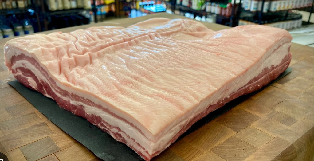 Allegence - Pork Belly, Skin On - $7.99 per LB