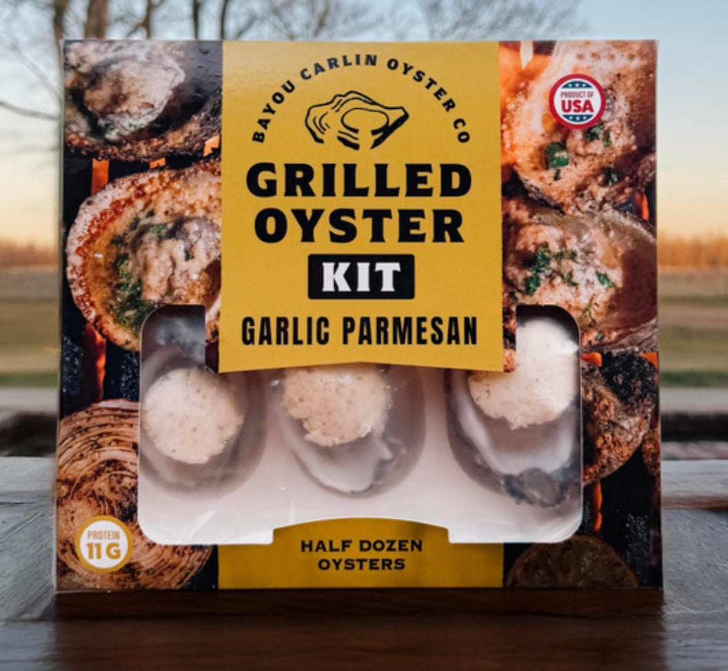 Bayou Carlin Oyster Co. - Oyster Garlic Parmesan - 6ct.