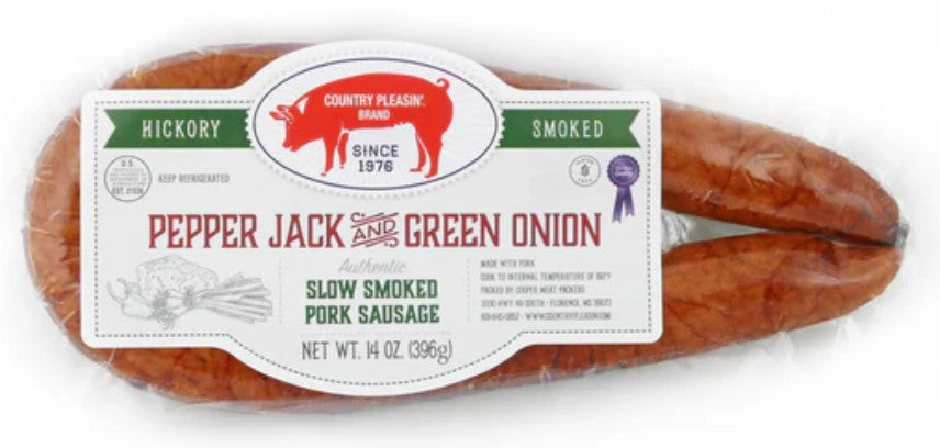 Country Pleasin' - Pepper Jack & Green Onion Sausage