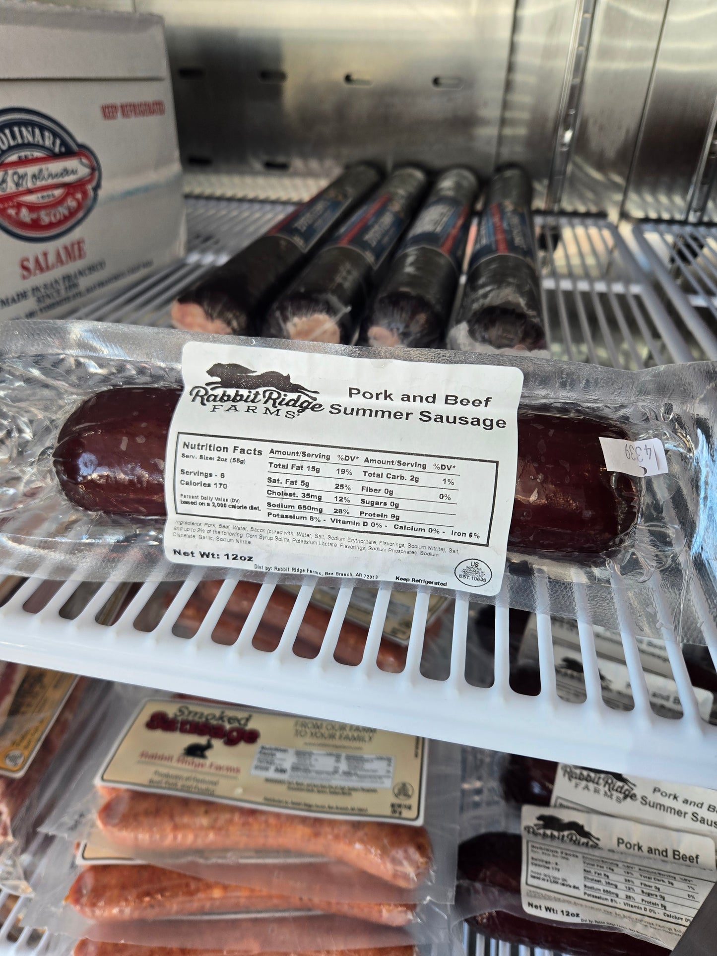Rabbit Ridge Farms - Summer Sausage