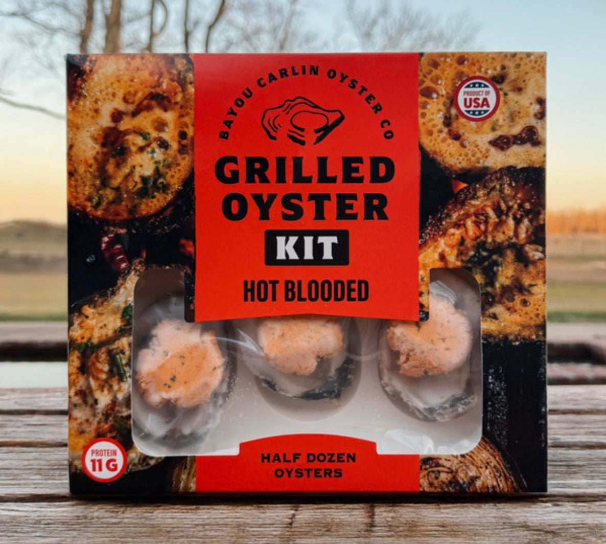 Bayou Carlin Oyster Co. - Hot Blooded Oyster Kit - 6ct.
