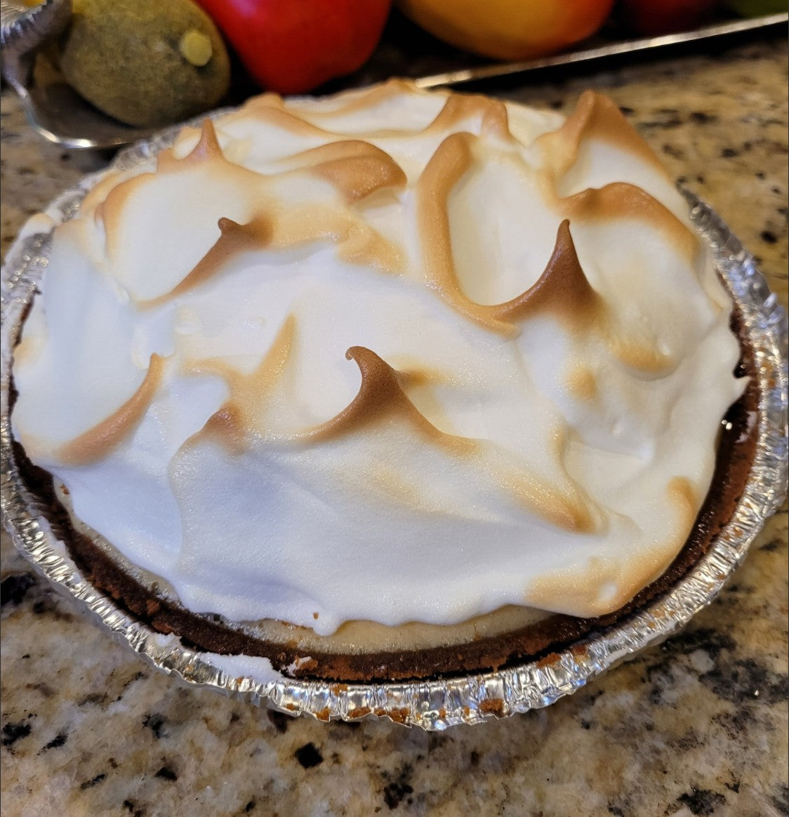 Jackson's - Chocolate Meringue Pie - Slice