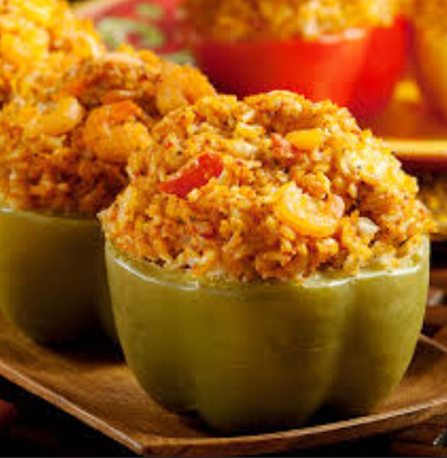Jackson's - Crawfish Stuffed Bell Peppers