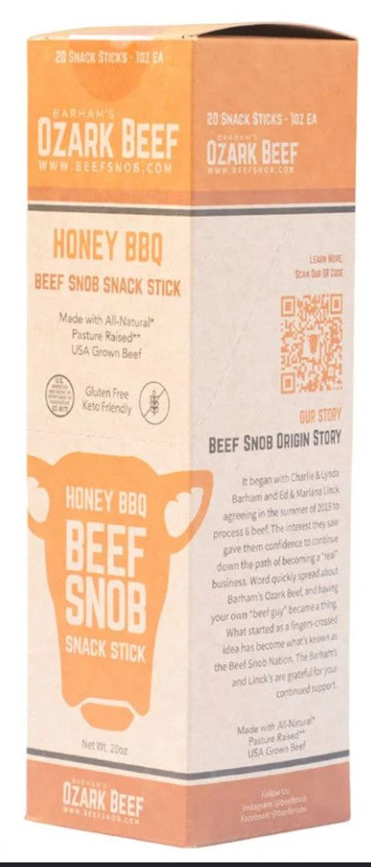Ozark Beef - Honey BBQ Full Pack