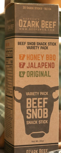 Ozark Beef - Snack Stick - Variety Pack