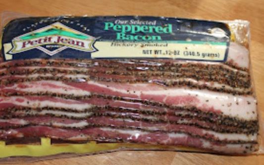 Petit Jean - Hickory Smoked Peppered Bacon