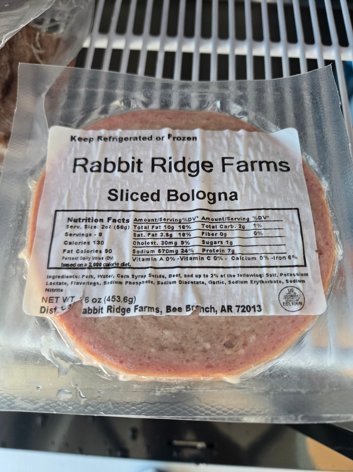 Rabbit Ridge Farms - Thick Cut Bologna