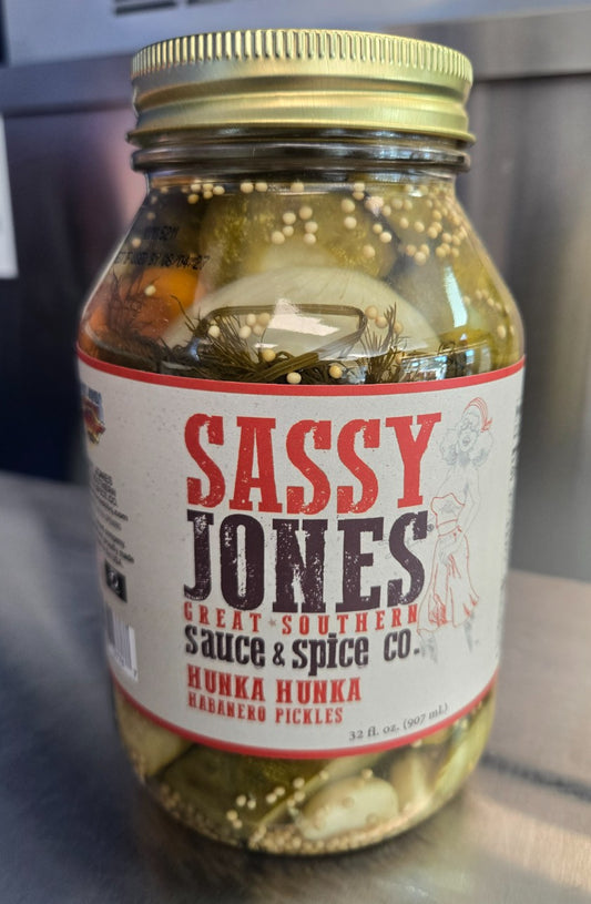 Sassy Jones - Hunka Hunka Habanero Pickles