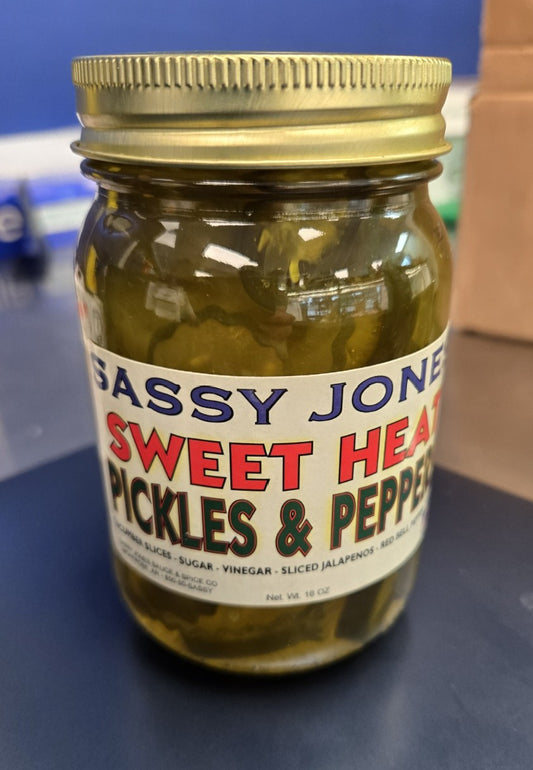Sassy Jones - Sweet Heat Pickles & Peppers